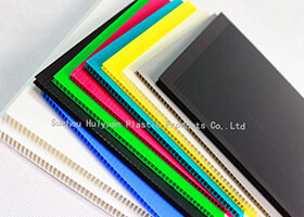 black conductive corrugated plastic sheet