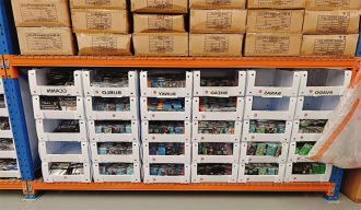 Clothing storage boxes
