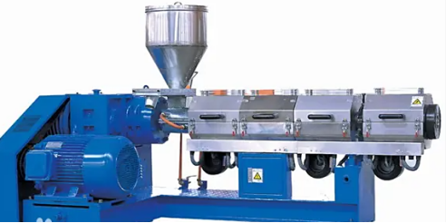 Single screw extruder machine