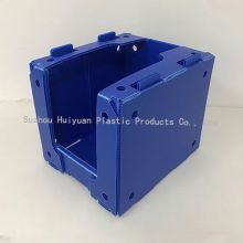 Custom PP Corrugated Stackable Plastic Bin, Foldable Design