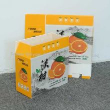 Recyclable Corrugated Plastic Packaging Boxes For Orange