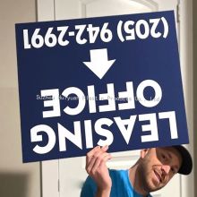 Custom Various Durable Corflute Signs