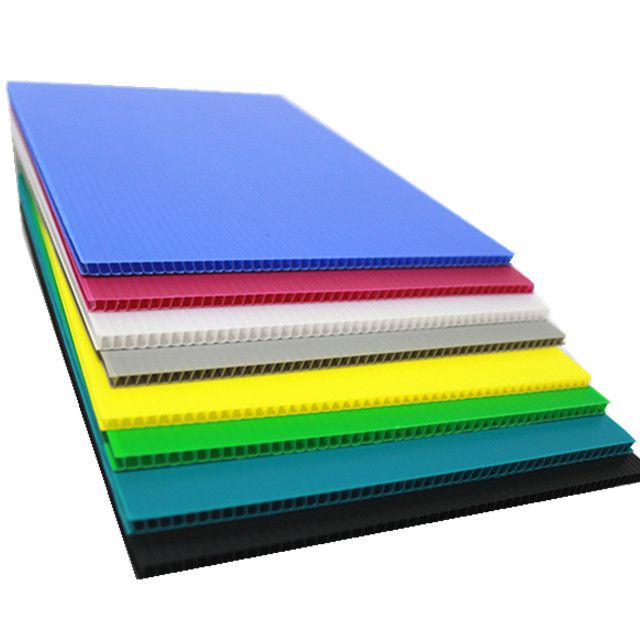 High Quality 2-12mm PP Corrugated Plastic Sheet Corex board Coroplast board