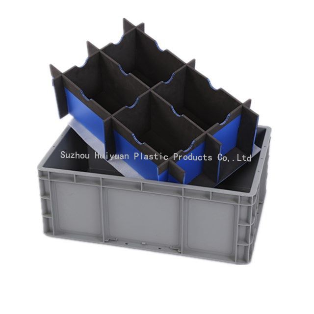  Wholesael PP Plastic Automotive Boxes With Corrugated Plastic Dividers