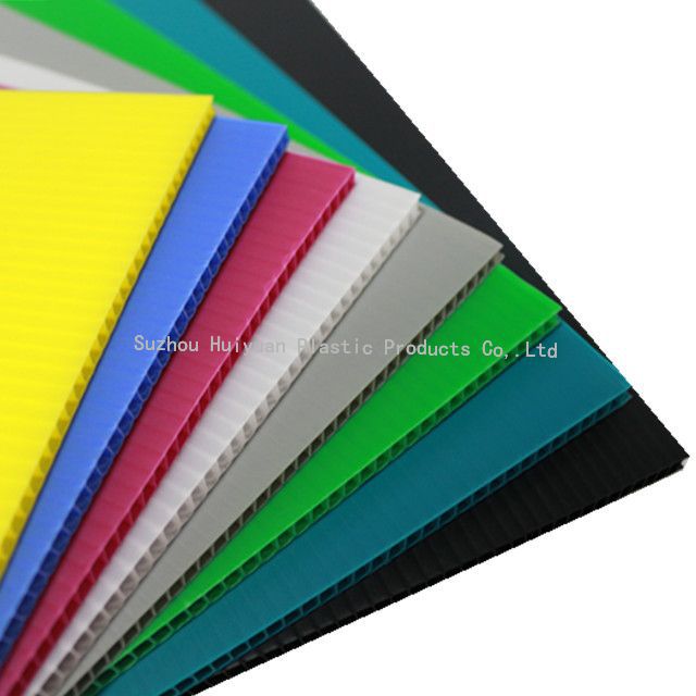 4'x8' Flute Polypropylene Sheet Corrugated Plastic Sheet PP hollew board