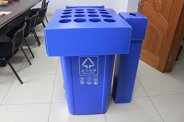 PP layer pad trash box in public sanitation