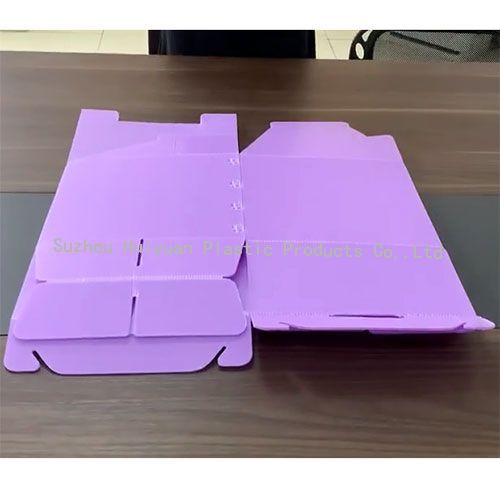 Custom Foldable Corrugated Plastic Packaging Box-Special design