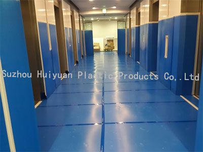 Wholesale Blue Corrugated Plastic Floor Protection Rolls