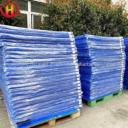 Reusable Waterproof Edge-Sealed Blue Corrugated Plastic Tier Sheets