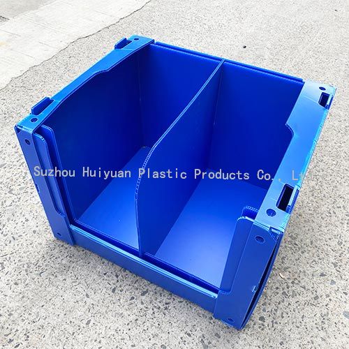 Custom Warehouse Correx Plastic Picking Box With Divider
