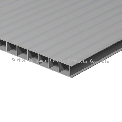 Recyclable Impact-resistant Grey 4x8 Corrugated Plastic Panels