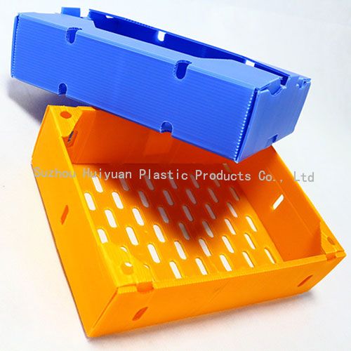 Waterproof Porous Durable Corrugated Plastic Seafood Box