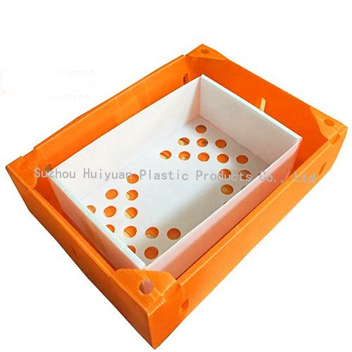Waterproof Porous Durable Corrugated Plastic Seafood Box