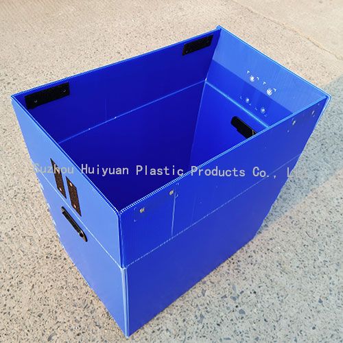 Reusable corrugated plastic carton boxes