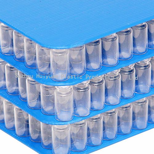 SGS Certified Blue Corrugated Plastic Cardboard Layer Pads