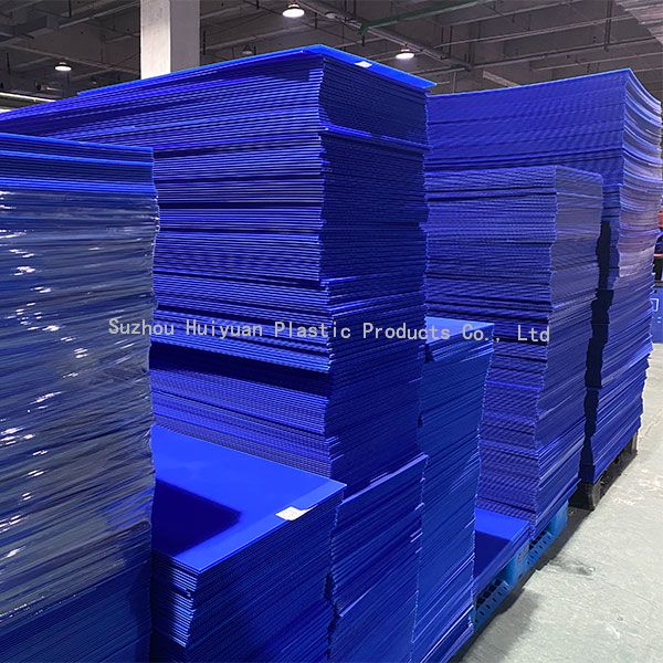 High Quality Factory Direct Blue Corflute Floor Protection