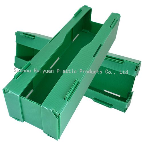 Bulk Cheap Folding Stackable Corrugated Plastic Shelf Bins