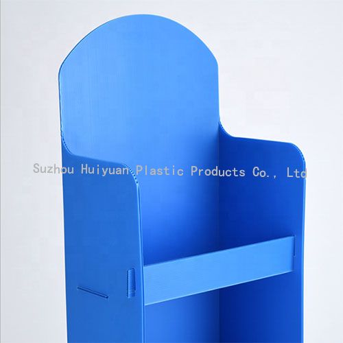 Customized Corflute Display Stand, Corrugated Plastic Display Stand