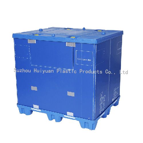 Strong And Durable Plastic Gaylord Pallet Container