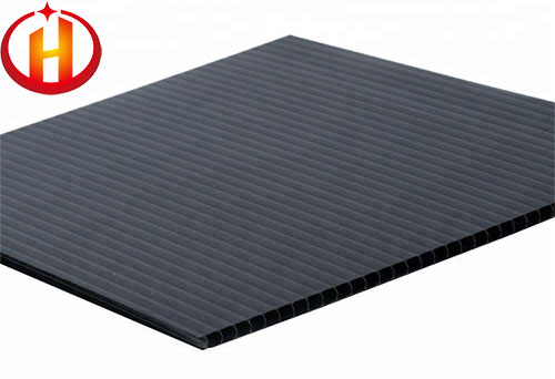 Corrugated pp floor protection sheet , custom size and color