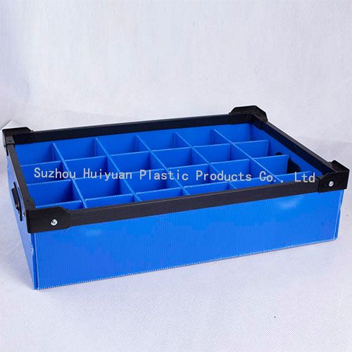 Foldable Correx Dividers , Pp Corrugated Dividers For Bins Containers