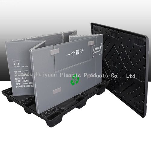 Cost-effective Shock Proof Collapsible Plastic Pallet Box