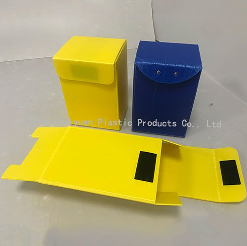Waterproof Milk Correx Box Corrugated Plastic Storage Boxes