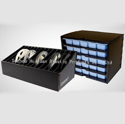 Custom Factory Price Corrugated Plastic ESD Storage Boxes 