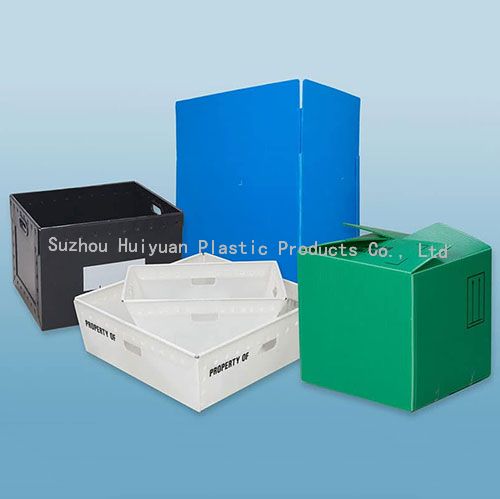 Reusable Coroplast Shipping Boxes Custom Size Color Thickness