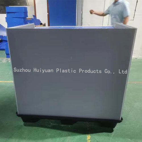 Custom Polypropylene Material Plastic Gaylords With Dividers
