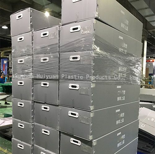 Corrugated Plastic Boxes With Dividers Packing Piano Cover