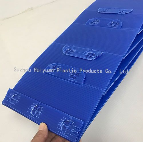Wholesale Foldable Blue Corrugated Plastic Divider Sheets