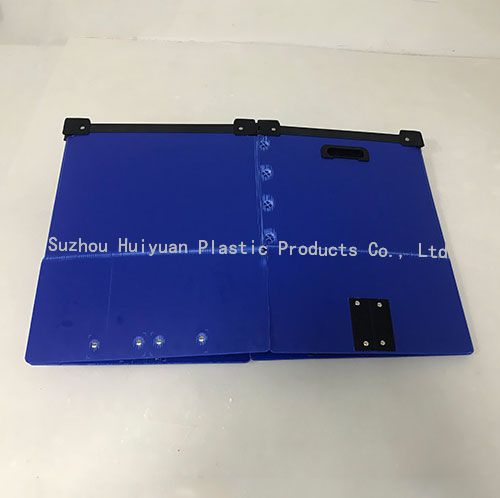 Wholesale Cheap Blue Corrigated Plastic Boxes With Frames