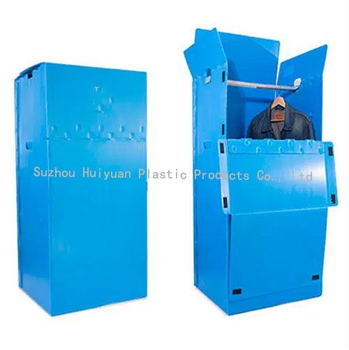 Foldable Wardrobe Box For Moving PP Corrugated Manufacturer