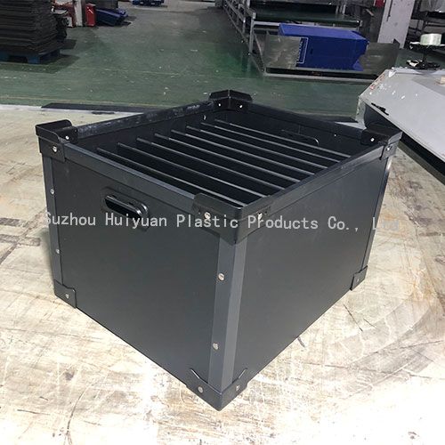 Custom ESD Reusable Corrugated Plastic Boxes With Dividers