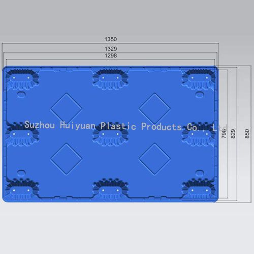 Custom Durable Pallet Sleeve Boxes Folding Pallet Supplier
