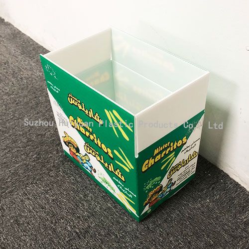 Custom Corrugated Polypropylene Plastic Box With UV Printing