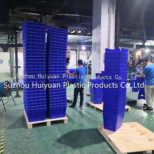 Corrugated Plastic Postal Tote for Mail Handling and Sorting