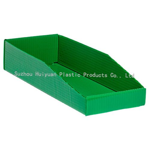 Corrugated Shelf Bins for Warehouse Use